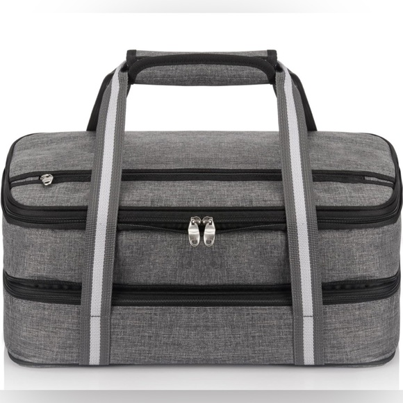 Simply Home Plus Insulated Expendable Double Hot or Cold Food Holder - Picture 1 of 9